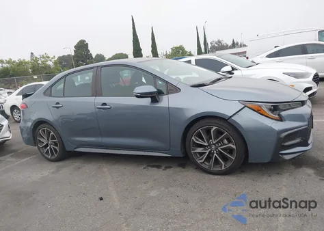 2020 Toyota Corolla Se z USA, uszkodzony, nr VIN 5YFS4RCE1LP056516